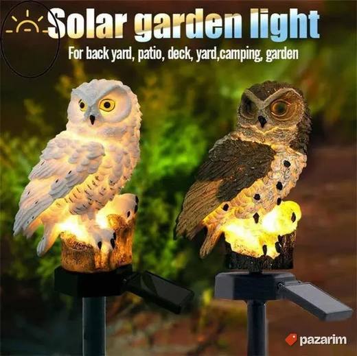 solarna lampa sova novo rasterivac dekoracija