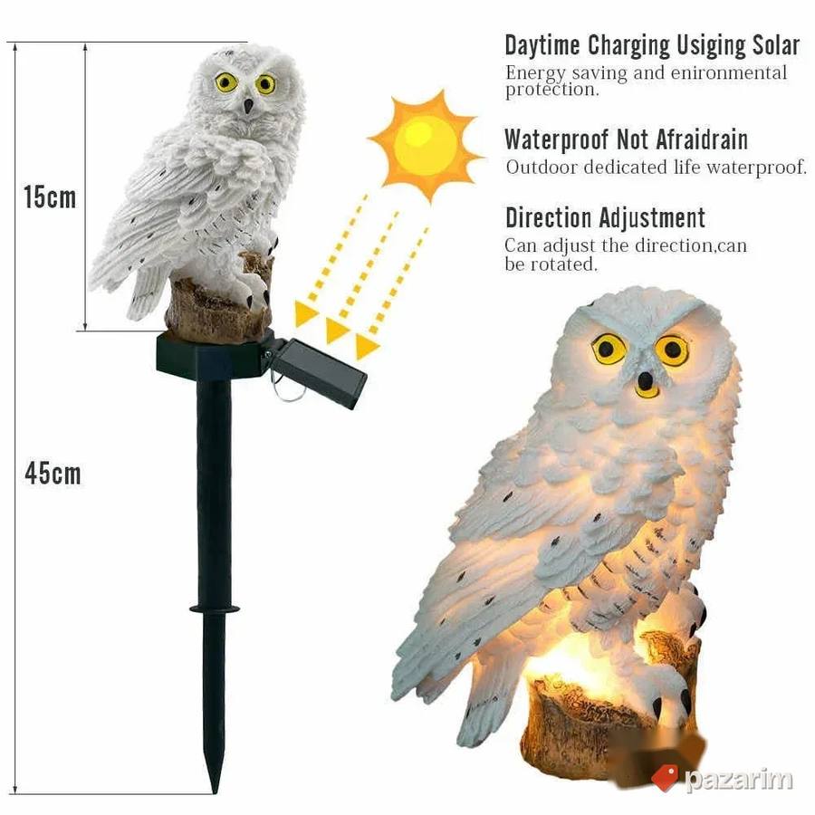 solarna lampa sova novo rasterivac dekoracija 5