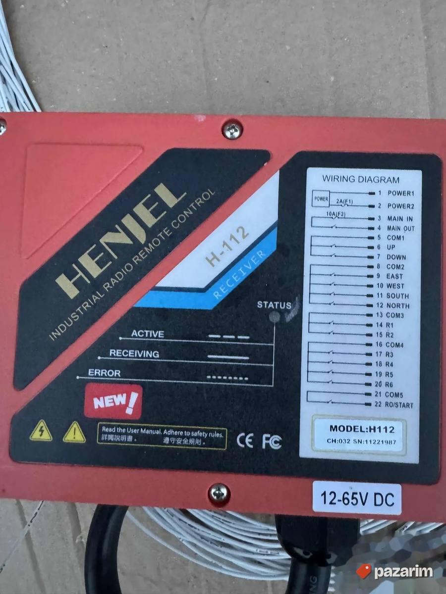henjel h 112 bezicni industriski kontroler za masine itd 4
