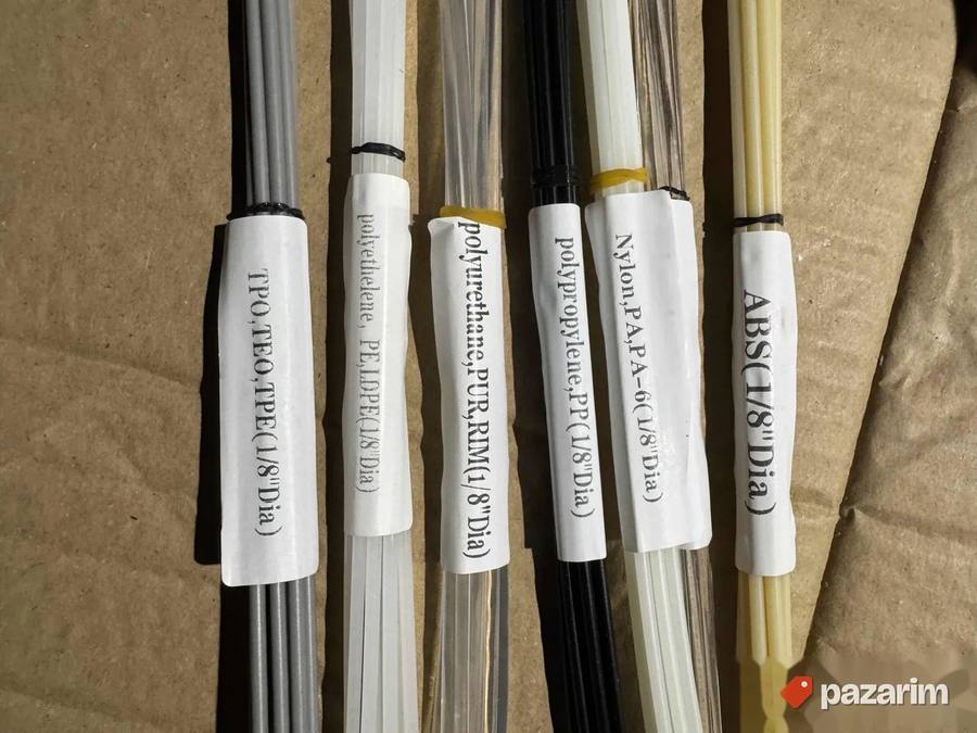 pistolj za plastiku sa dodacima 77pcs 8