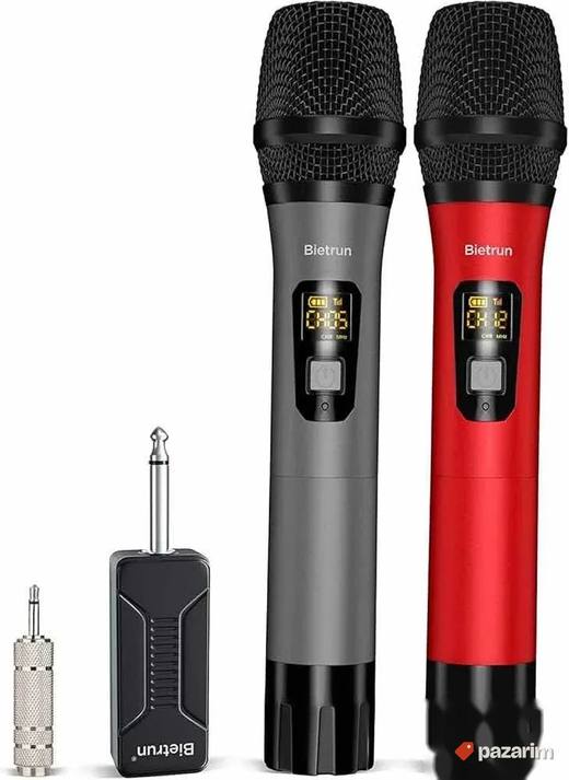 2 uhf bezicna mikrofona punjiva novi
