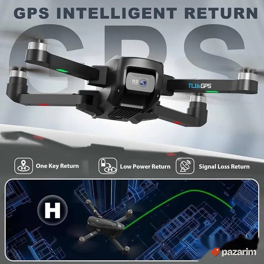Dron talatoyus TL 16 gps 4k kamera FPV RC dron 2