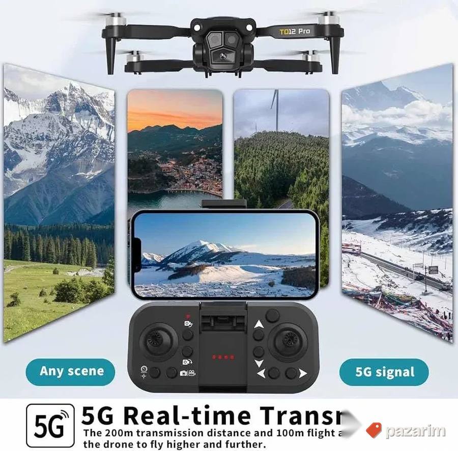 Toladrone TD 12 PRO FPV wi fi Rc dron 2