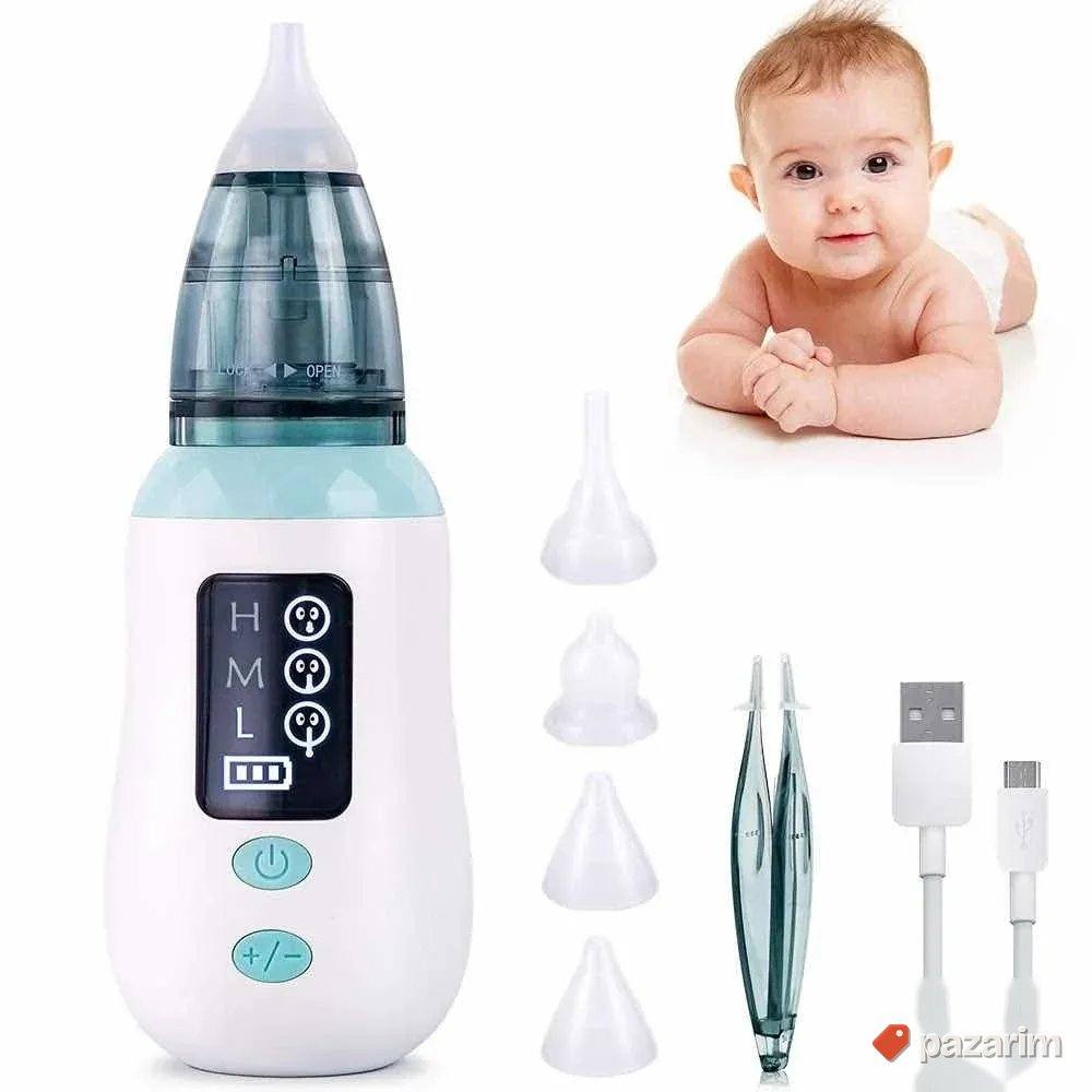 Nazalni aspirator elektricni cistac za nos i usi bebe novo 1