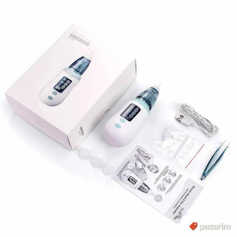 Nazalni aspirator elektricni cistac za nos i usi bebe novo 2