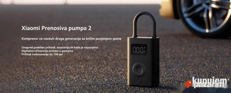 Xiaomi air compresor prenosiva pumpa 2 5
