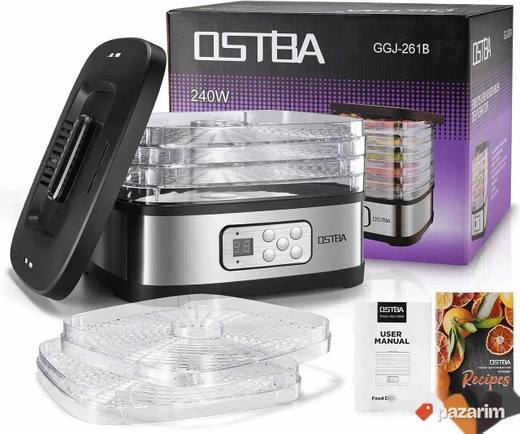 Ostba dehidrator hrane voca povrca mesa timer 72h novo