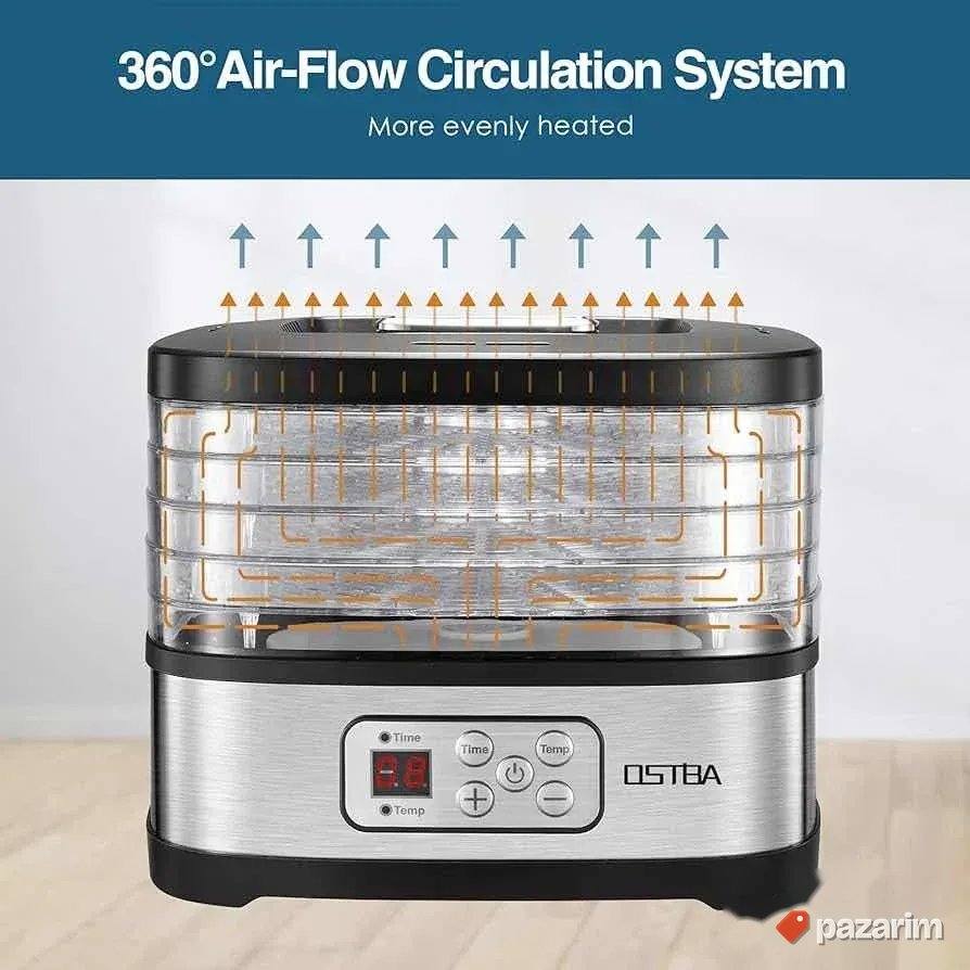 Ostba dehidrator hrane voca povrca mesa timer 72h novo 4
