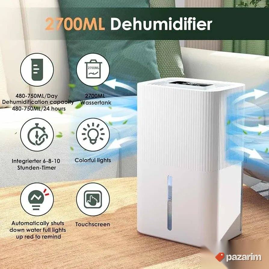 odvlazivac vazduha 2.7l novo 2