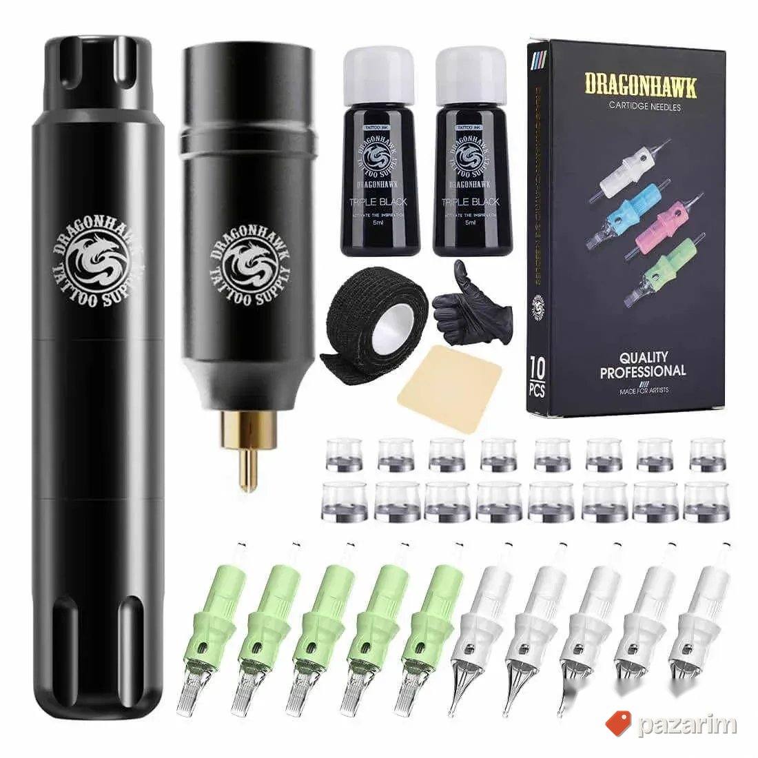 Dragonhawk set za tetoviranje bezicna masinica s12 1