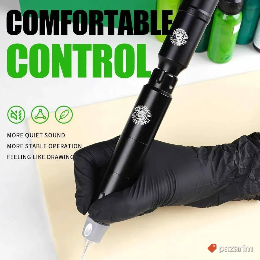 Dragonhawk set za tetoviranje bezicna masinica s12 5