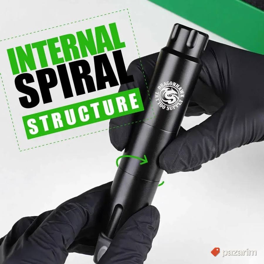 Dragonhawk set za tetoviranje bezicna masinica s12 6