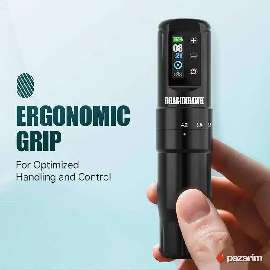 Dragonhawk Arom 2 bezicna digitalna masinica za tetoviranje 5