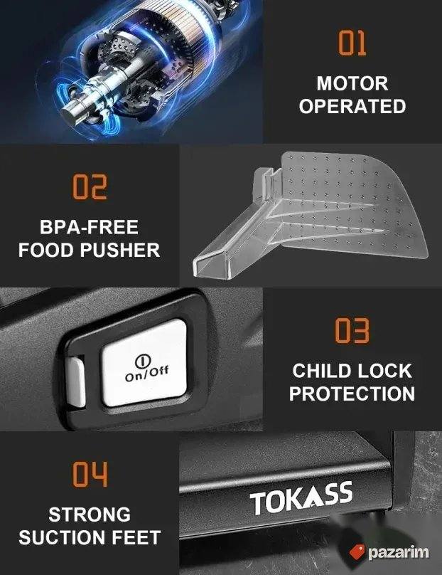 TOKASS Električna Samoreznica 200w 4