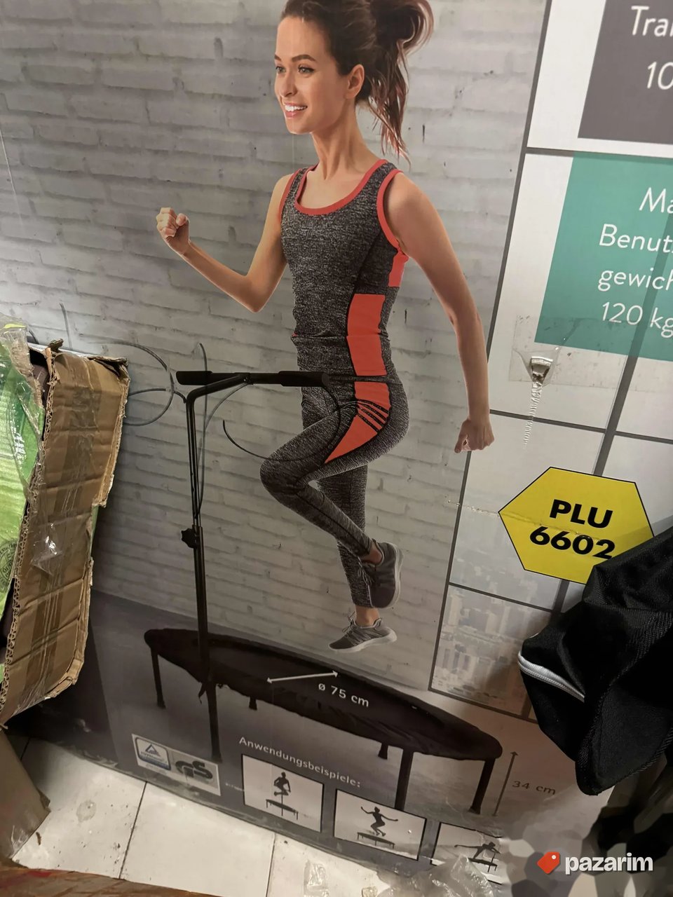 sklopiva mini fitnes trambolina