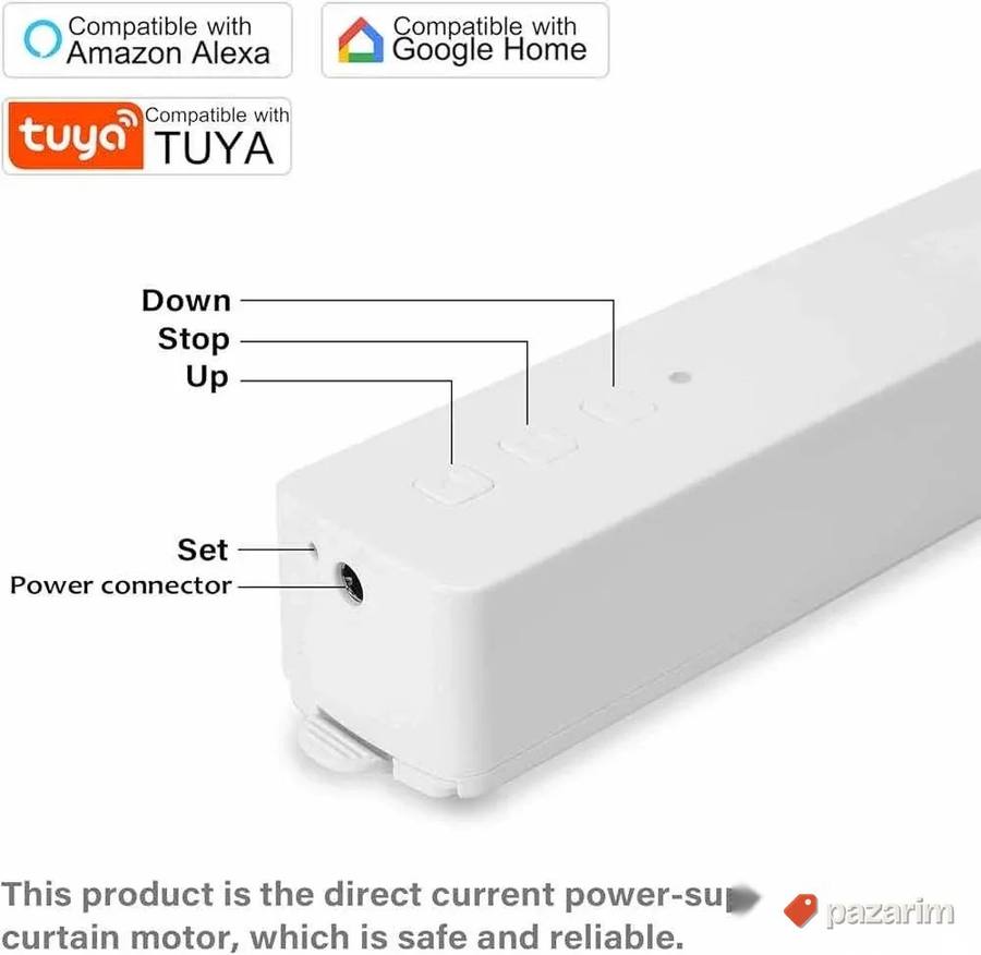 smart motor za zavese novo preko apk voice control 5