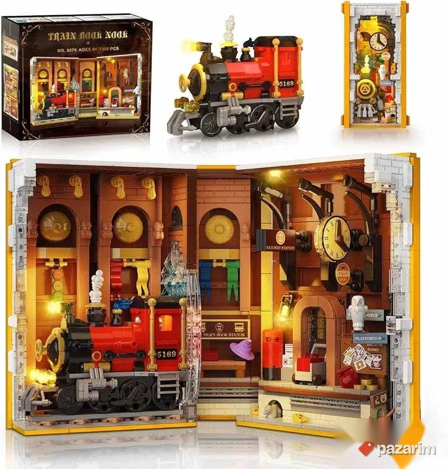 carobni voz kjiga kockica za sklapanje 1300pcs lego novo 1