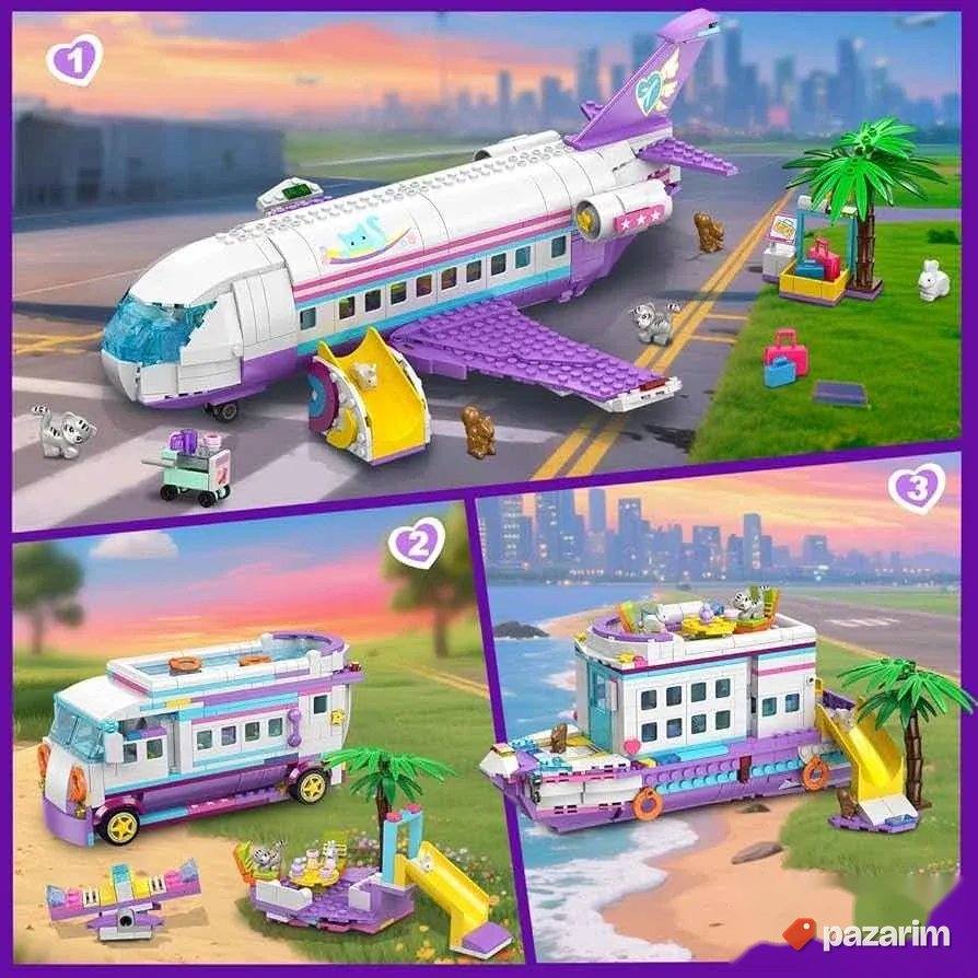 igracka za sklapanje 3 u 1 lego kockice avion beod novo 2