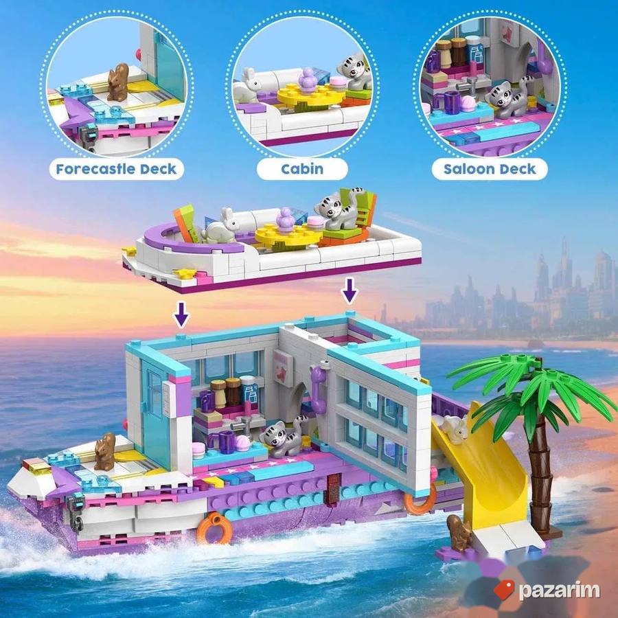 igracka za sklapanje 3 u 1 lego kockice avion beod novo 4