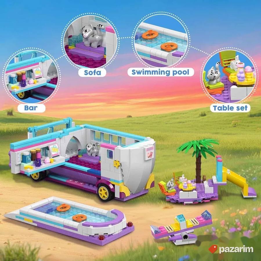 igracka za sklapanje 3 u 1 lego kockice avion beod novo 5