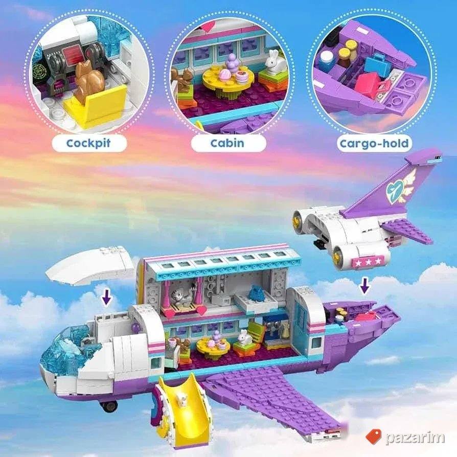 igracka za sklapanje 3 u 1 lego kockice avion beod novo 6