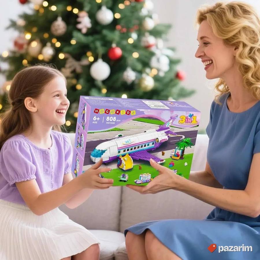 igracka za sklapanje 3 u 1 lego kockice avion beod novo 8