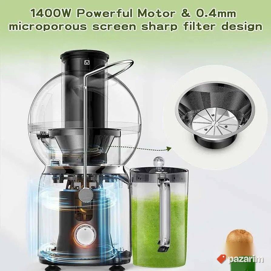 sokovnik novo 1.2L 1400w elektricni somovnik 4