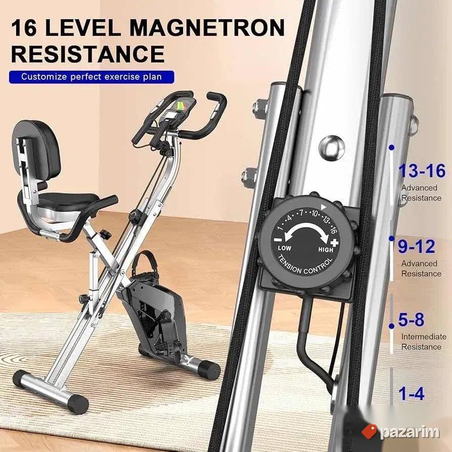 kucna elektricna magnetna bicikla 4 u 1 novo do 150kg 3