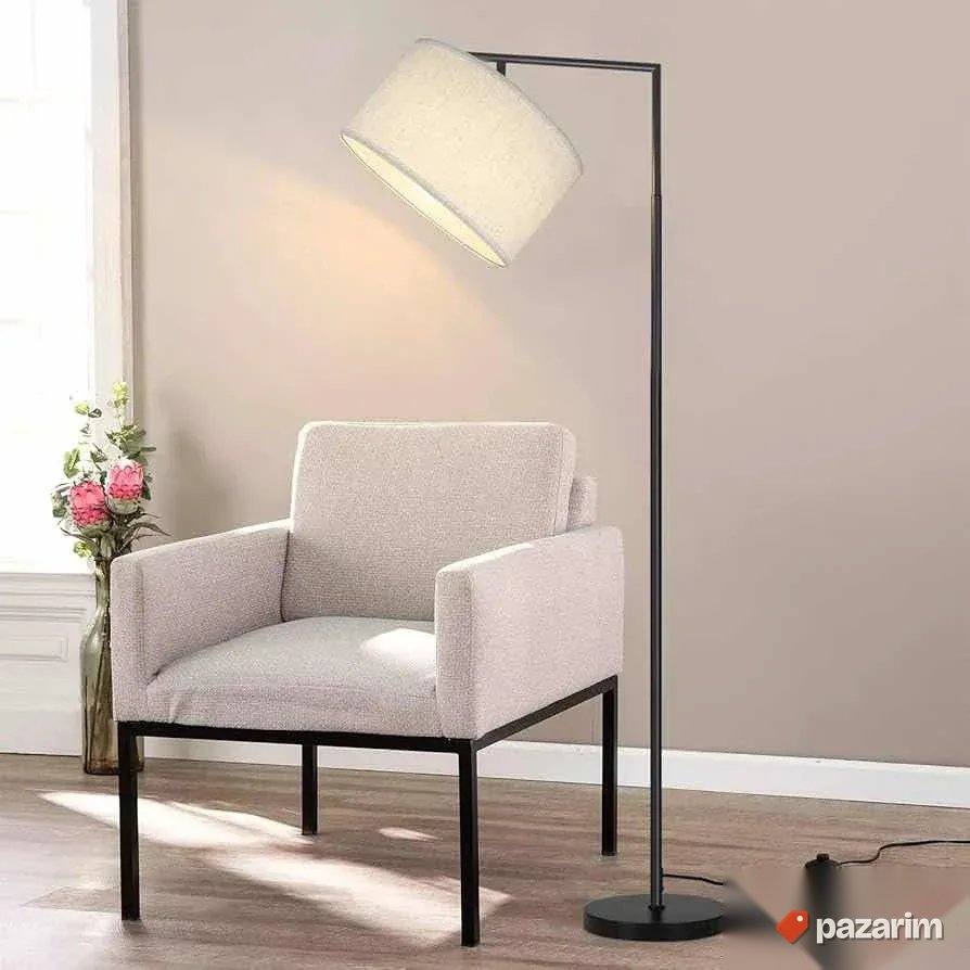 podna lampa zmh sa belim platnom i crnim 3