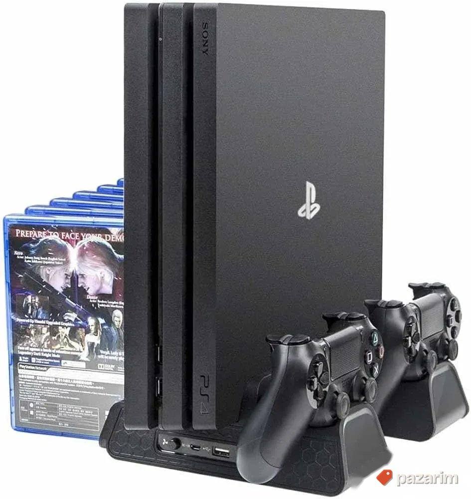 4 u 1 drzac sa hladjenjem i punjacem za ps4 novo 1