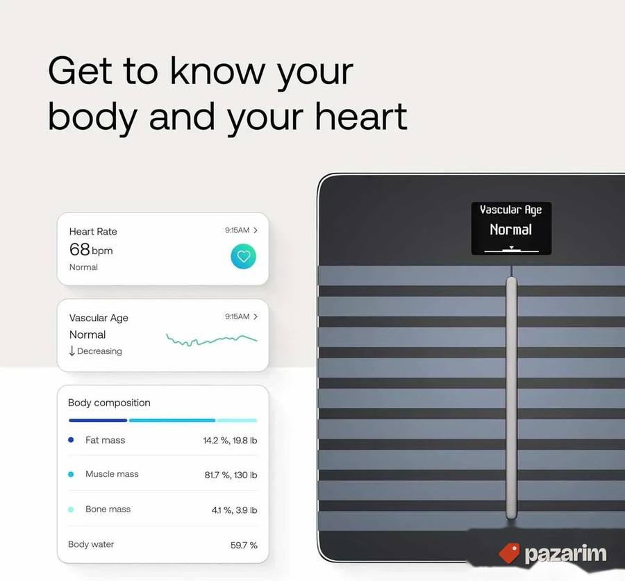 Nokia Body Cardio pametna vaga novo 3