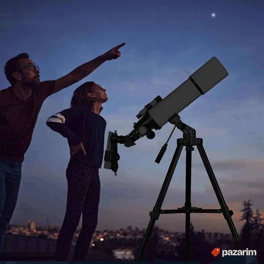 Teleskop novo rasklopivo 80mm i refraktorski 600mm 6