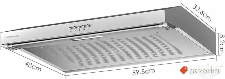 kuhinski aspirator novi 60cm 2 tipa ugradnje 7