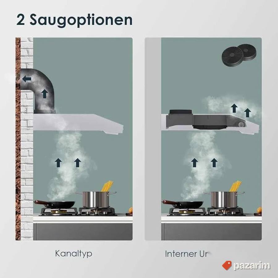 kuhinski aspirator novi 60cm 2 tipa ugradnje 8