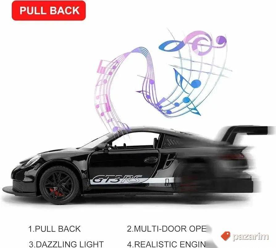 Model 1:32 Porsche GT3RS sa svetlom i zvukom motora 4