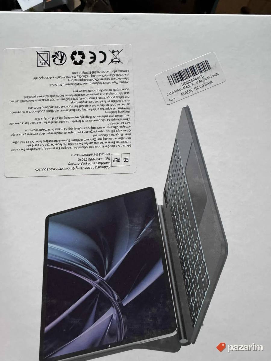 Magic Keyboard for iPad Air 13 inch 2024 maska i tast 6