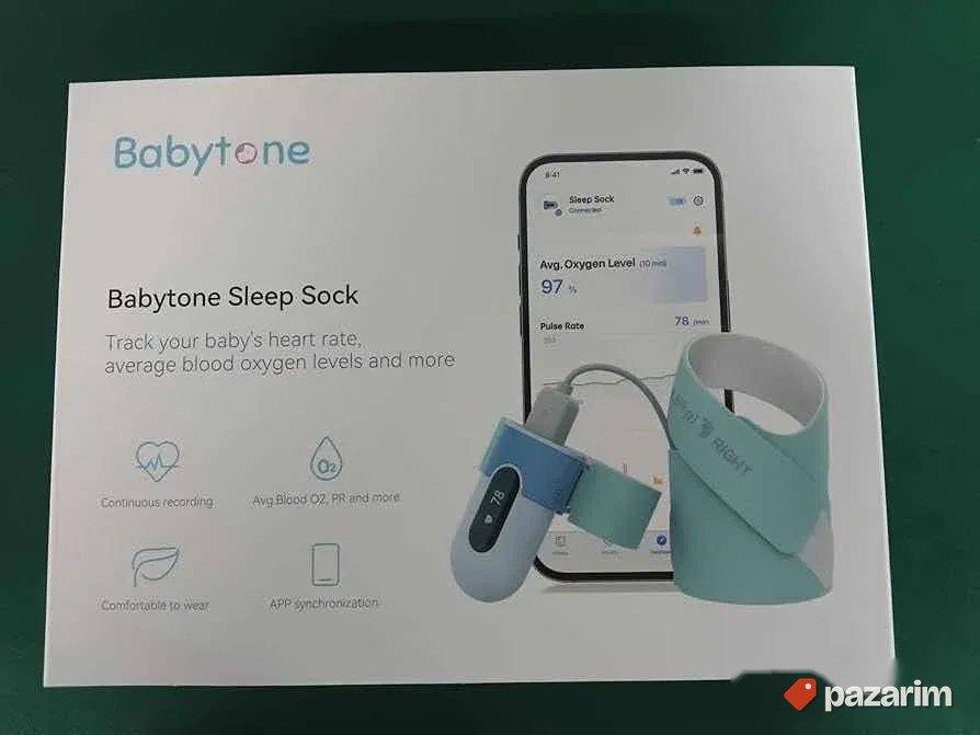 monitor za spavanje pracenje sna bebe sa carapama 4