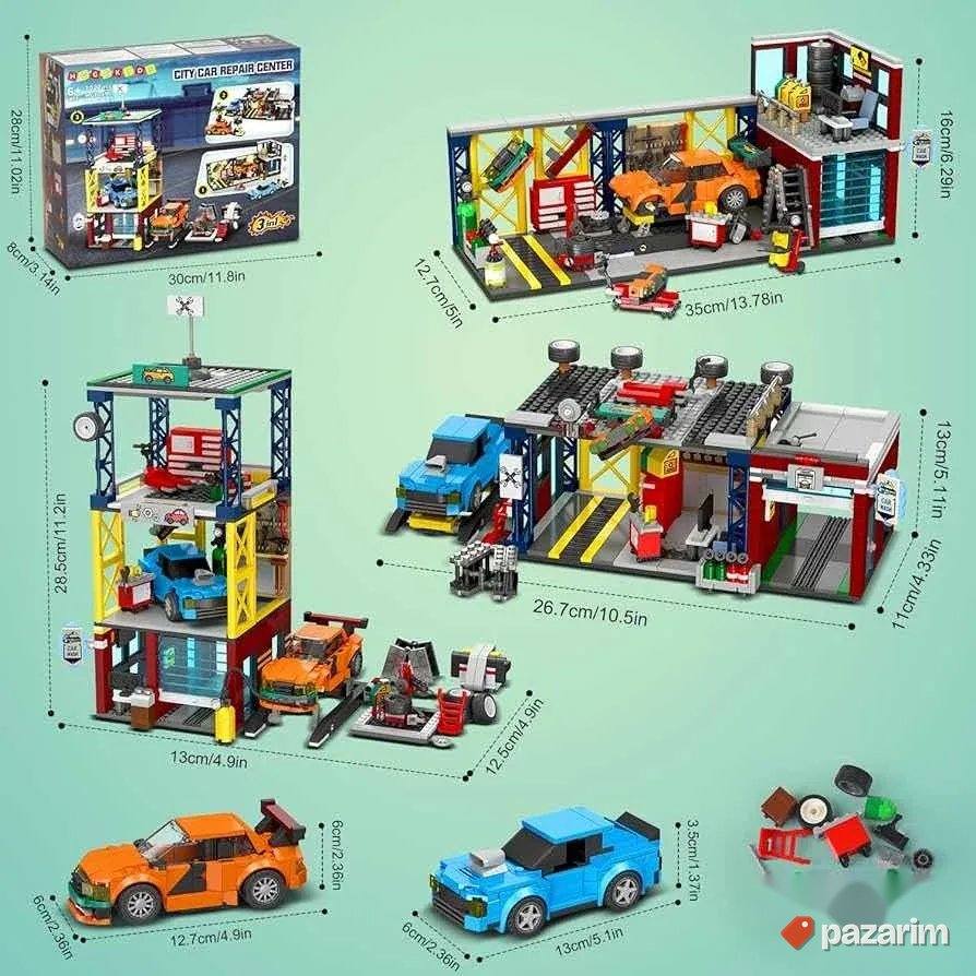 Lego set kockica 1022 gradaka garaza novo 7