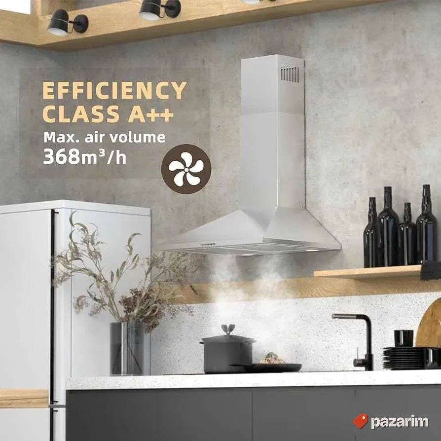 Firegas moderni aspirator sa led svetlom novo 60cm 2
