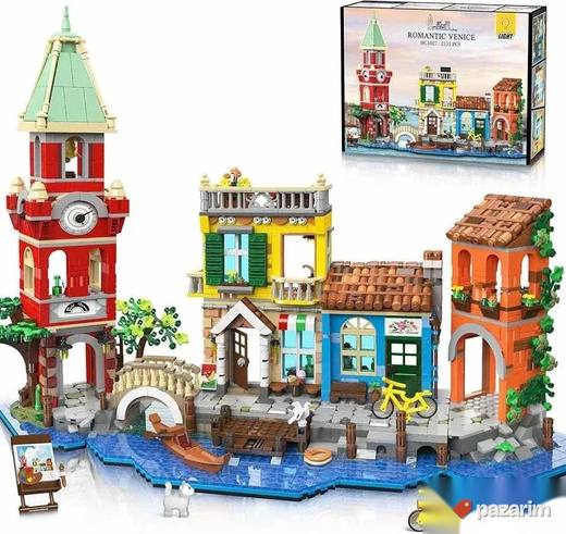 set lego kockica venecija sa svetlom novo 2155pcs