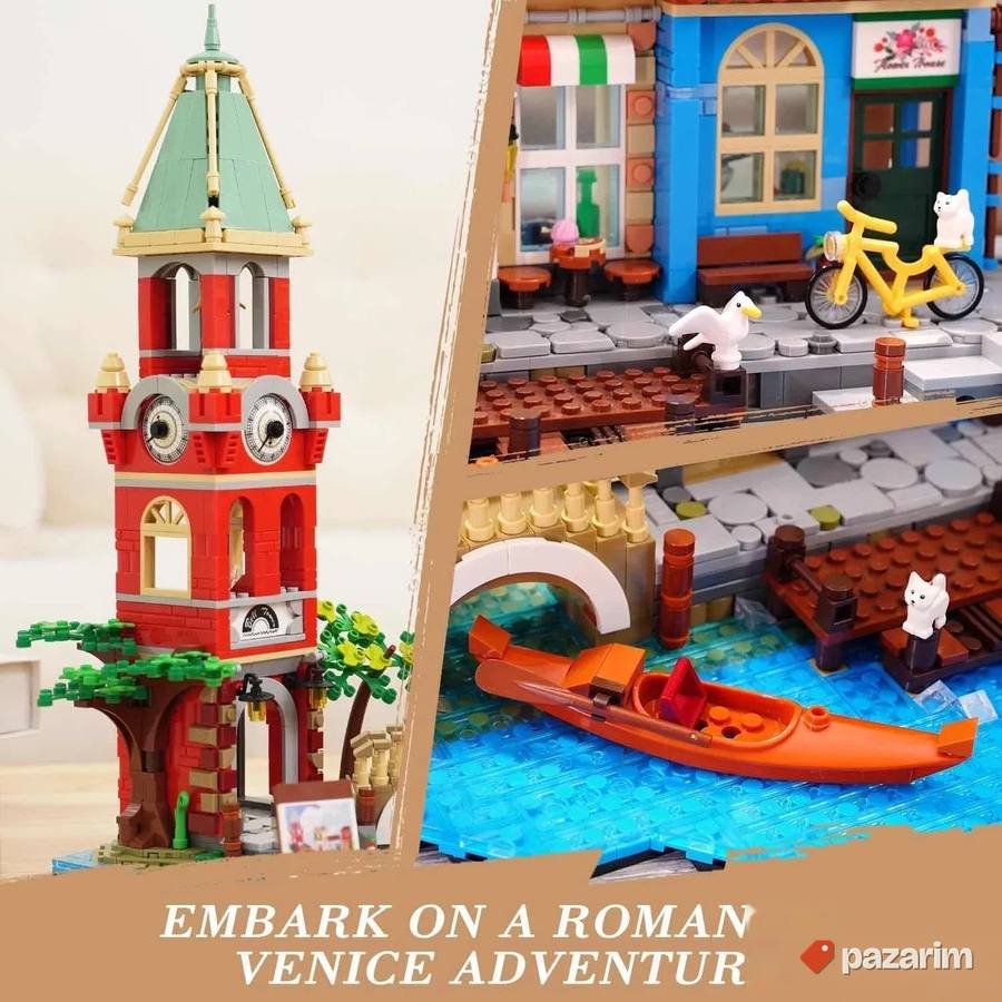 set lego kockica venecija sa svetlom novo 2155pcs 2