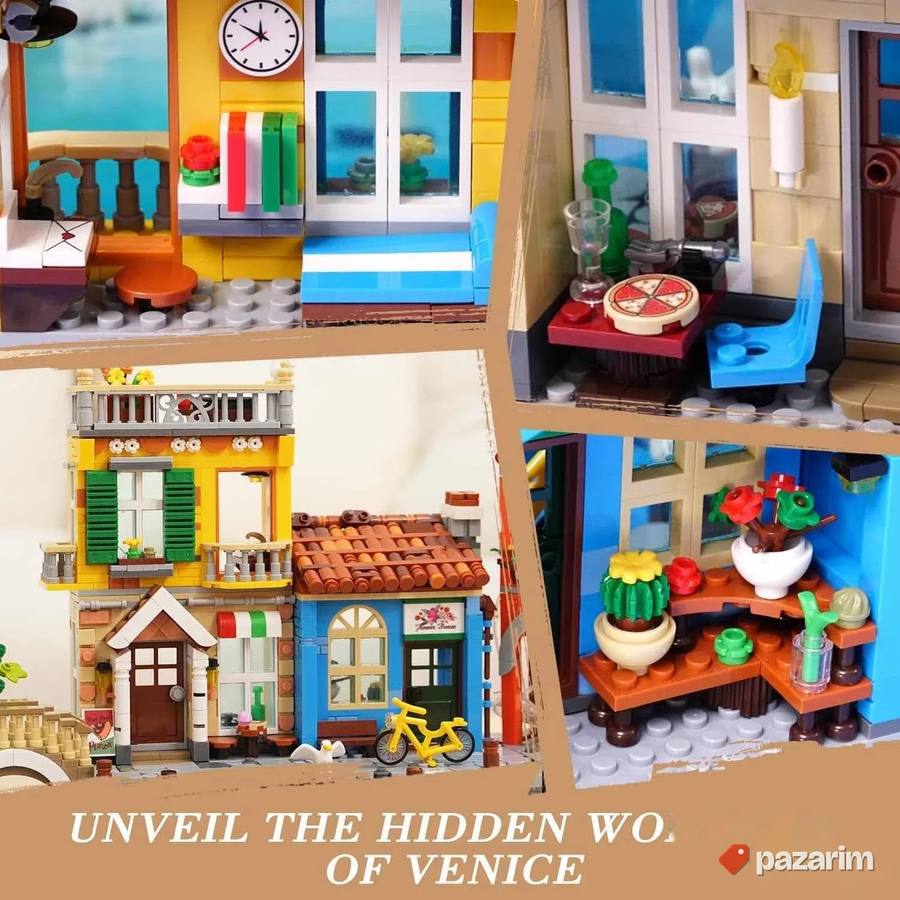 set lego kockica venecija sa svetlom novo 2155pcs 3