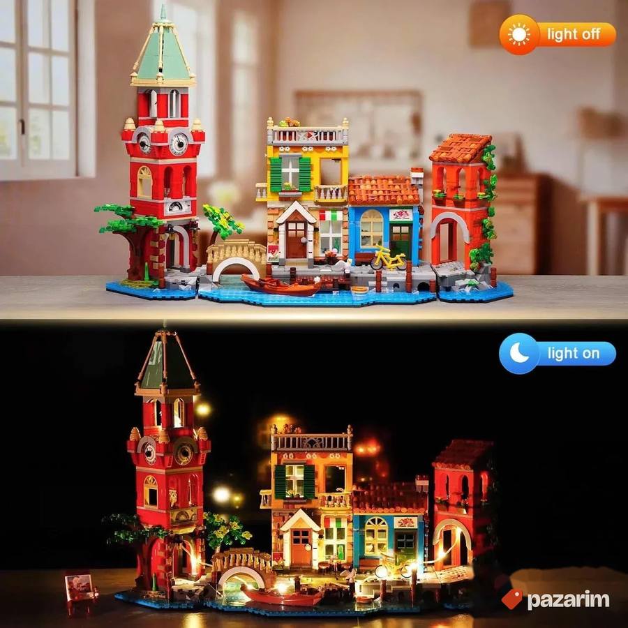 set lego kockica venecija sa svetlom novo 2155pcs 5
