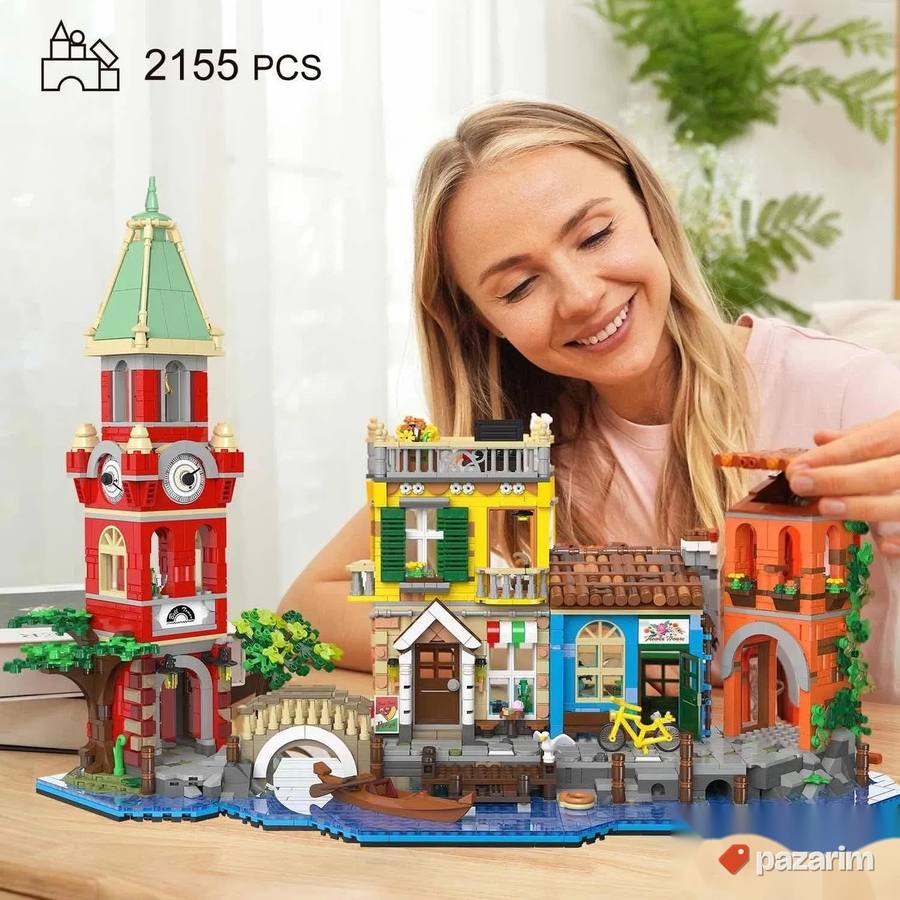 set lego kockica venecija sa svetlom novo 2155pcs 6