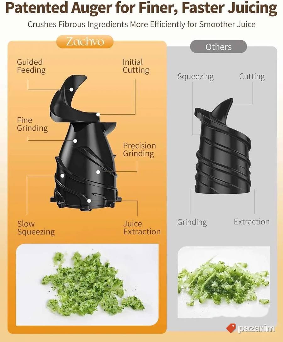 ColdPress sokovnik 300w juicer za celo voce i povrce 6