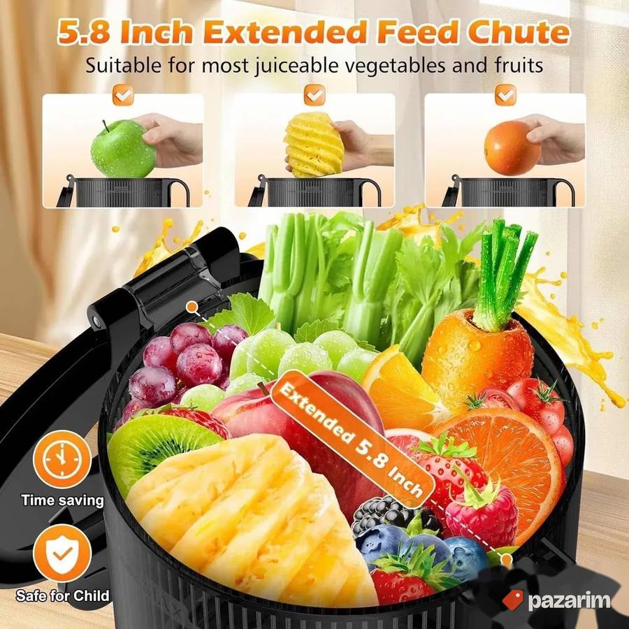 Coldpress sokovnik za celo voce novo 400w 2