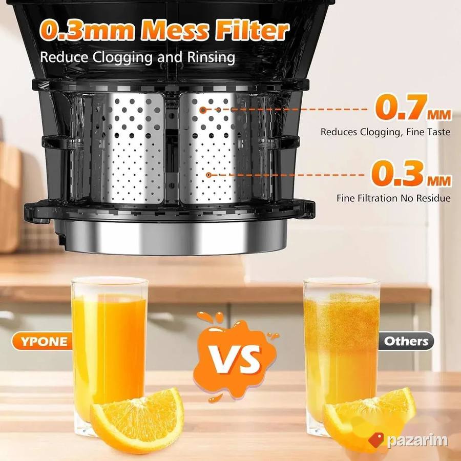 Coldpress sokovnik za celo voce novo 400w 4