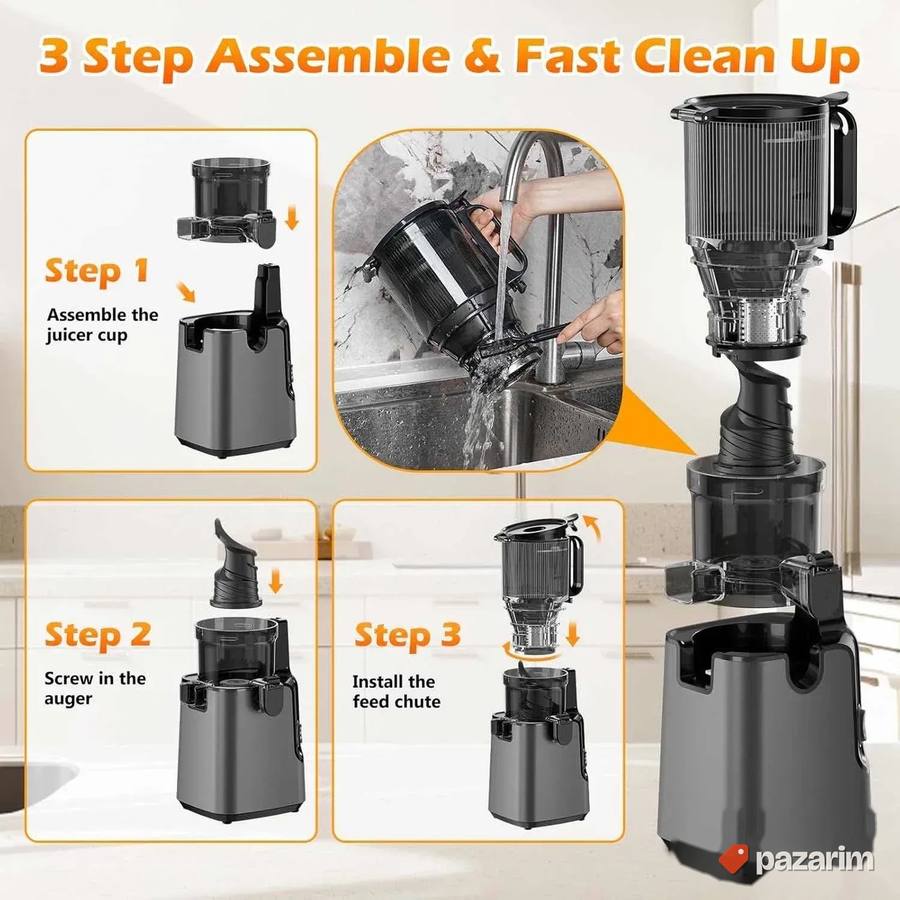 Coldpress sokovnik za celo voce novo 400w 5