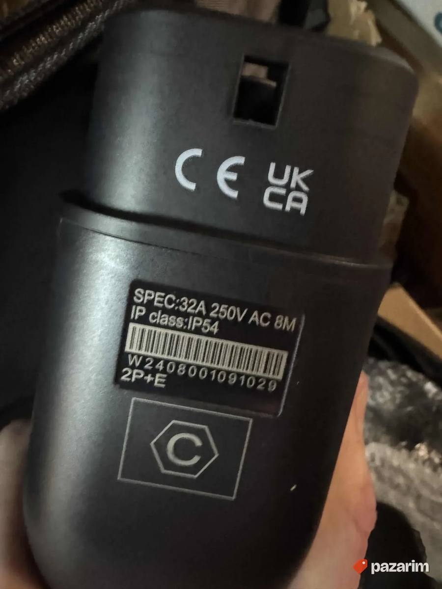 EV punjač Type 2 – 32A CEE industrijska utičnica – 8m kabl 3