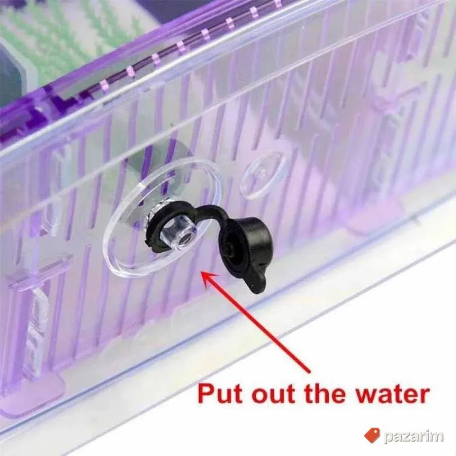 3 Tank Kit akvarijum za Betta ribice sa filterom i lee 5